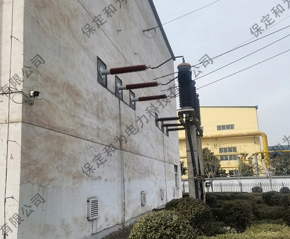 126kV復合穿墻套管現場(chǎng)運行2